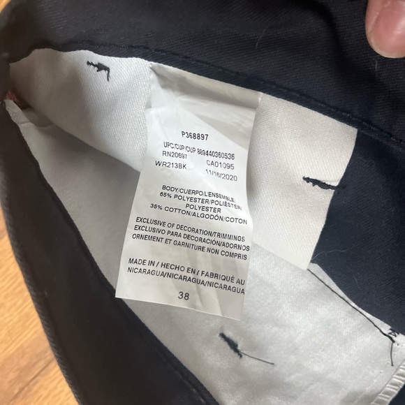 Dickies shorts Men's Size 38 Black Chino 874 Original Fit Flex Casual Frisko - Picture 3 of 7